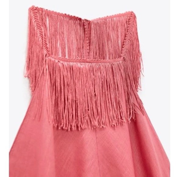 Zara Pink Maxi Dress - Picture 4 of 9